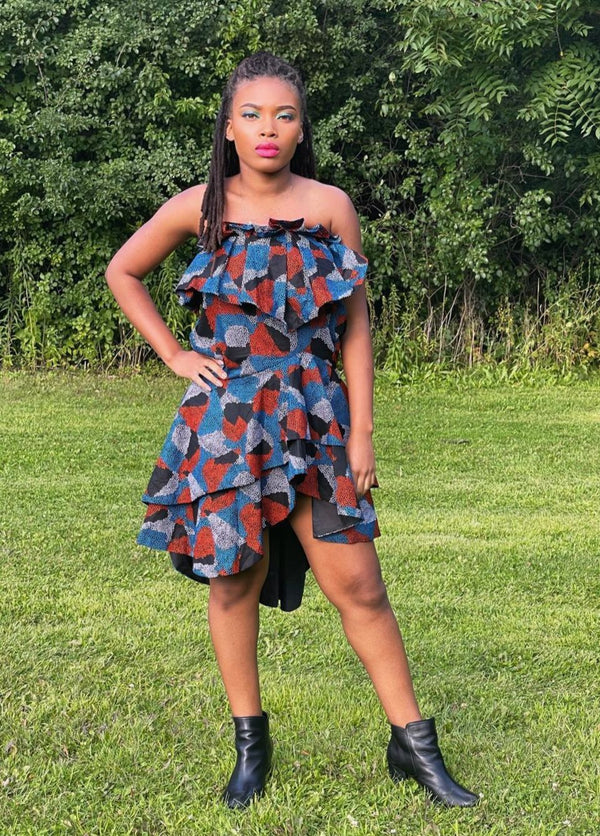 Women Ankara party Dress