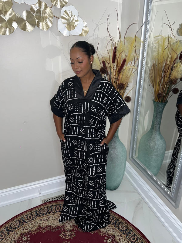 Africa Print Dress