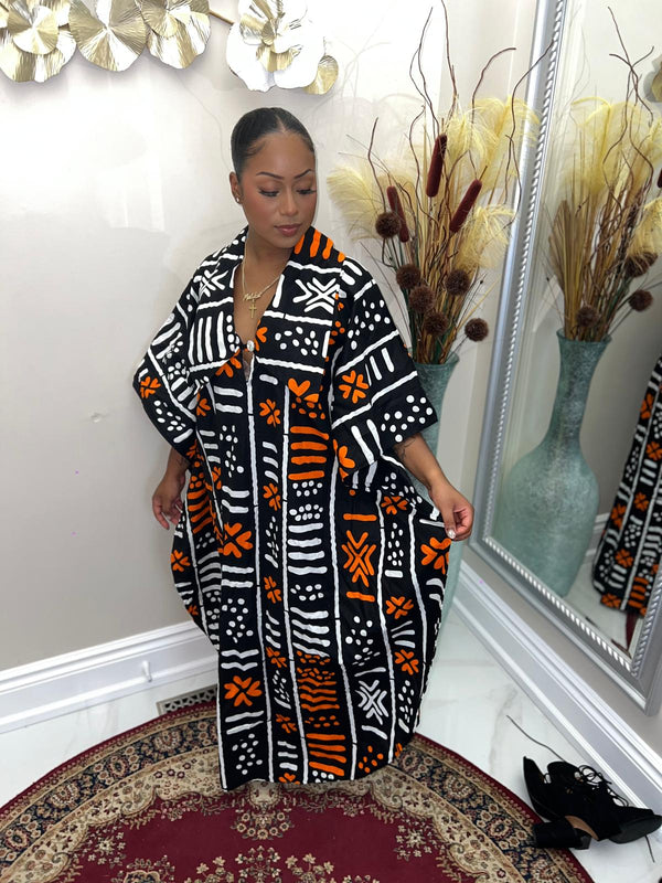 Africa Print Dress