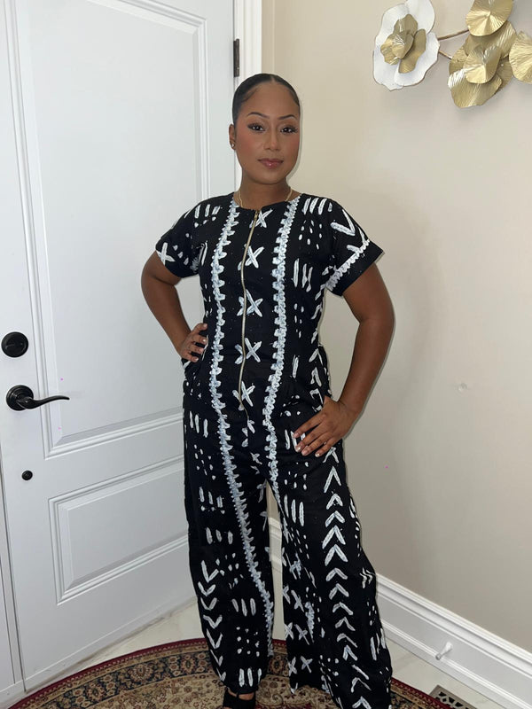 African Print women Jumpsuit