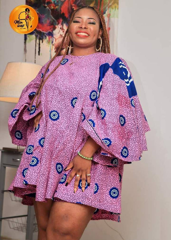 Women Ankara Short Dress