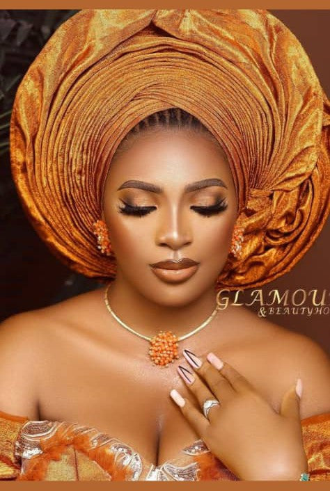 Women Aso Oke Head Wrap
