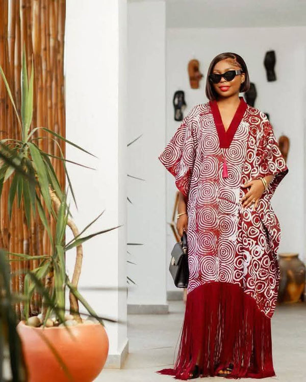 Africa Print Ankara Maxi  Dress