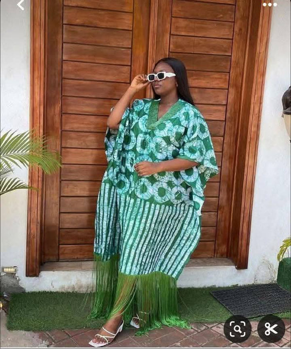 Africa Print Ankara Maxi  Dress