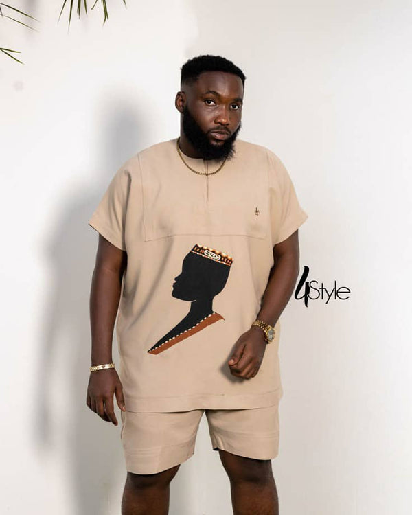 Men's Ankara Top & Short
