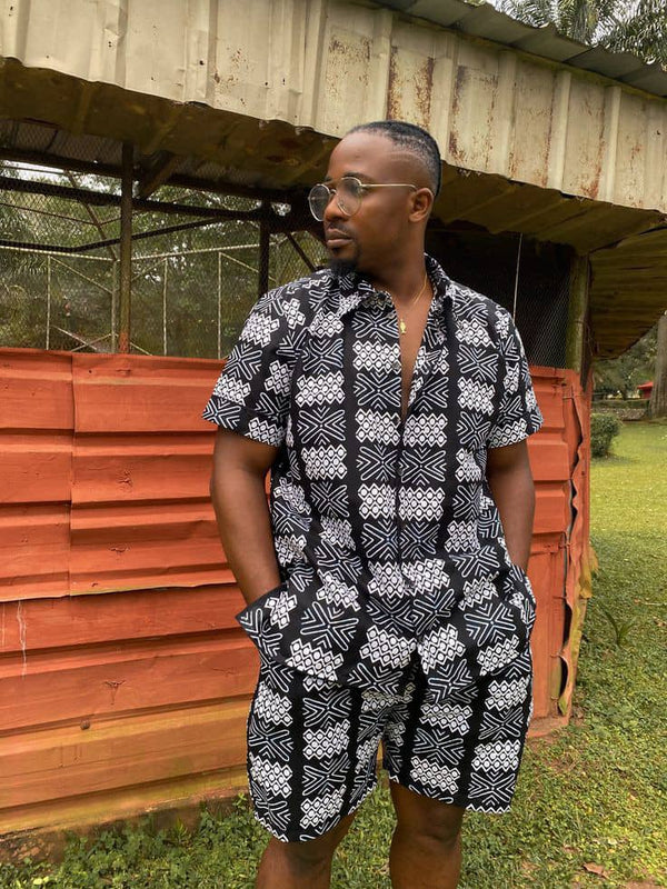 Men's Ankara Top & Short