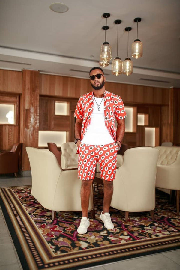 Men's Ankara Top & Short