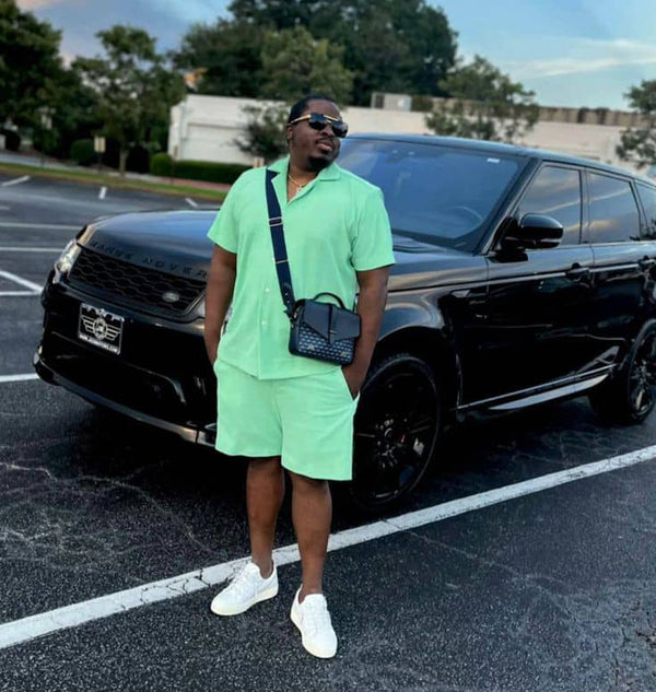 Men's Ankara Top & Short