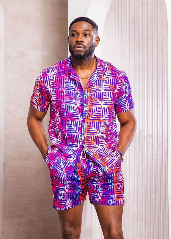 Men's Ankara Top & Short
