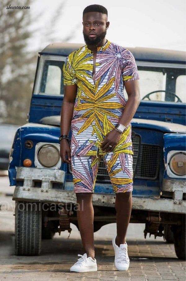 Men's Ankara Top & Short
