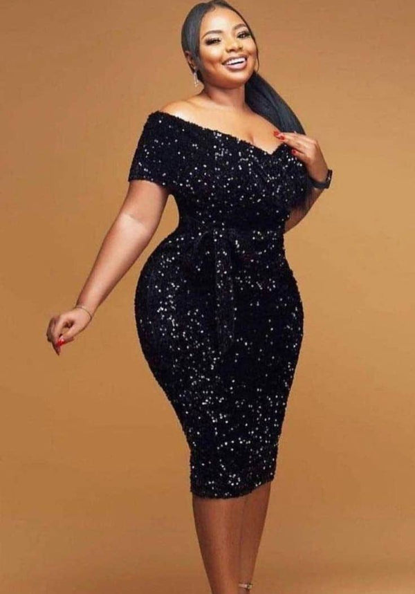 Women Sequin Party Dress