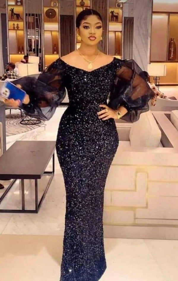 Women Sequin Party Dress