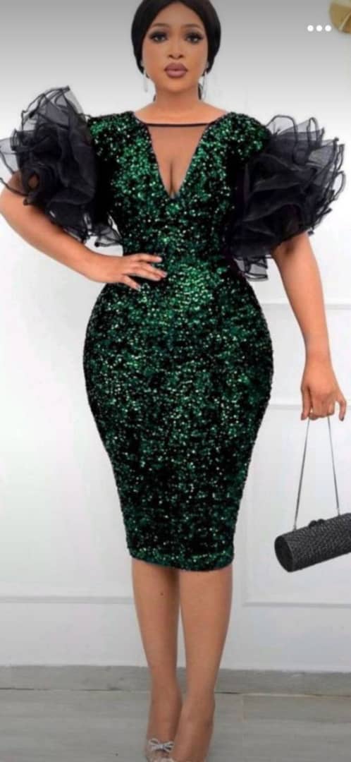 Women Sequin Party Dress