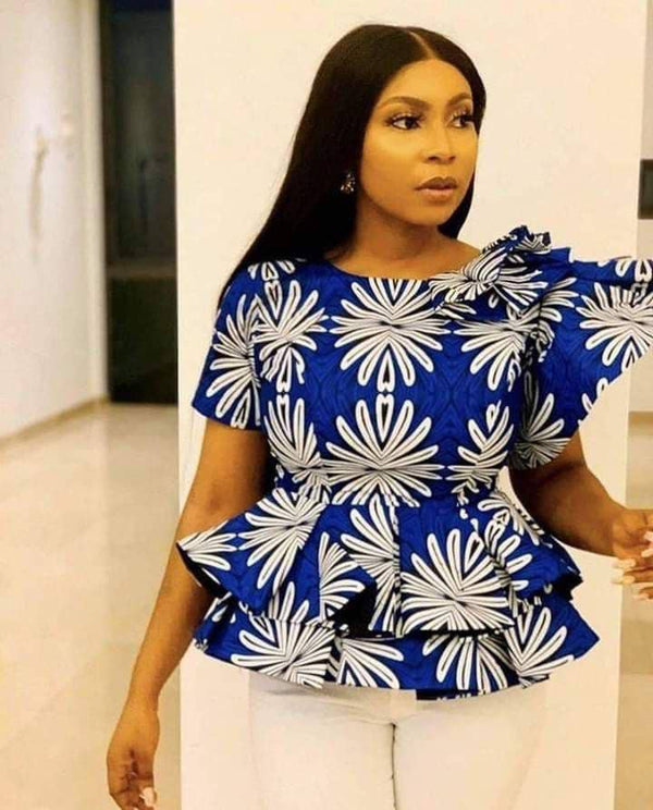 Women Ankara blouse