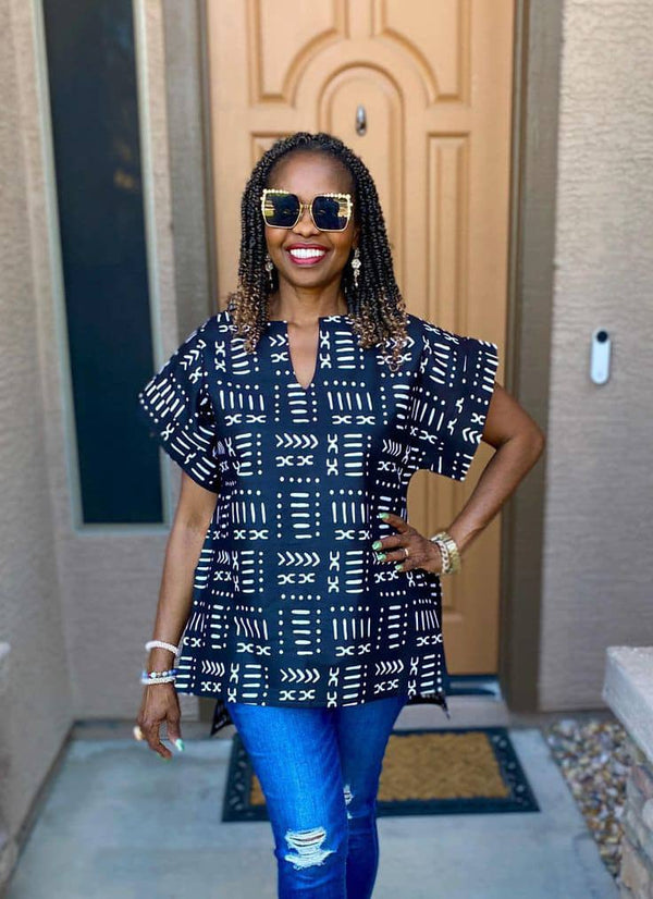 Women Ankara blouse