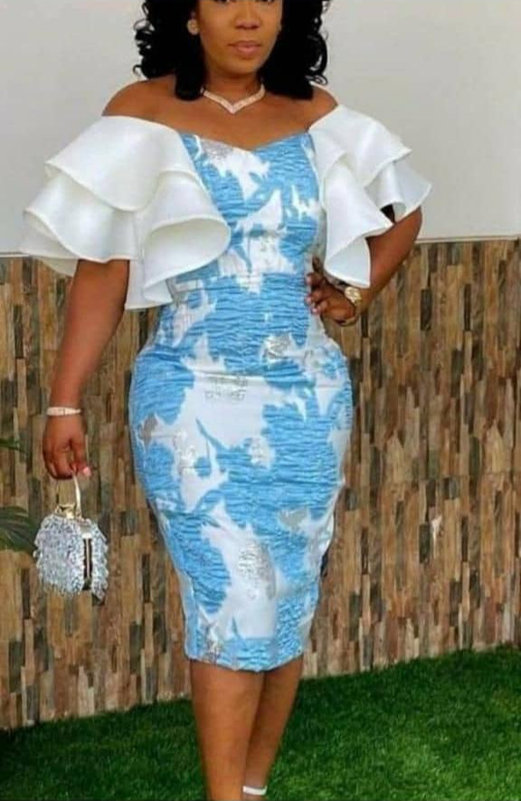 Women Damask short Dress