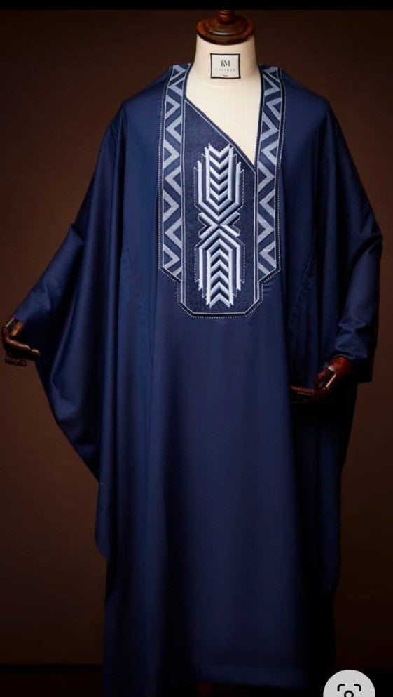 Men's Complete Agbada and cap