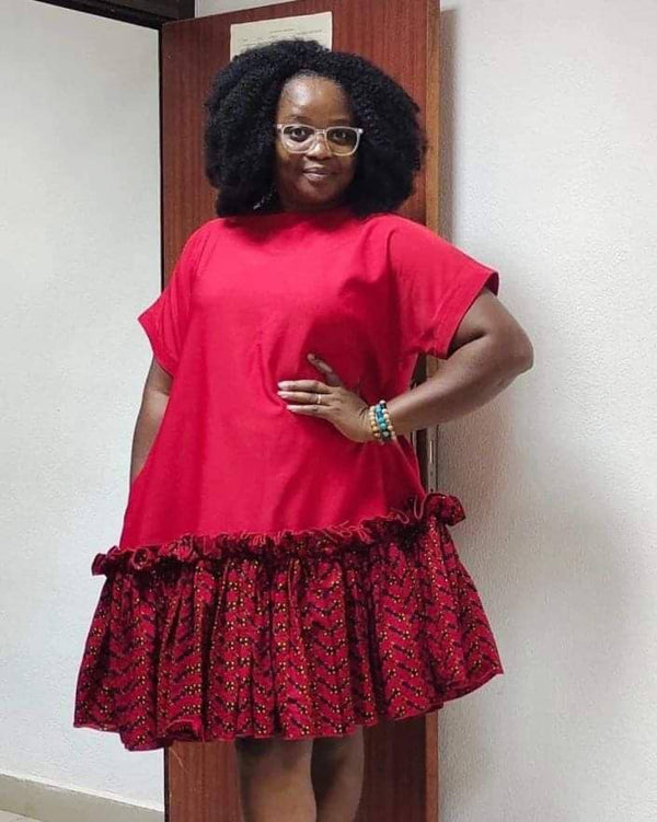 Women Ankara Short Dress