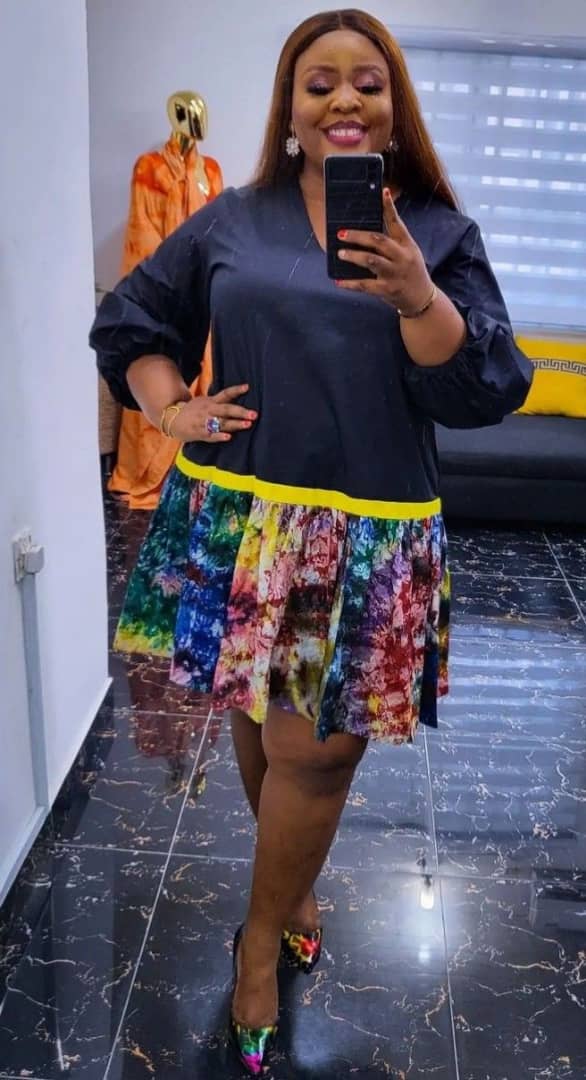 Women Ankara Short Dress