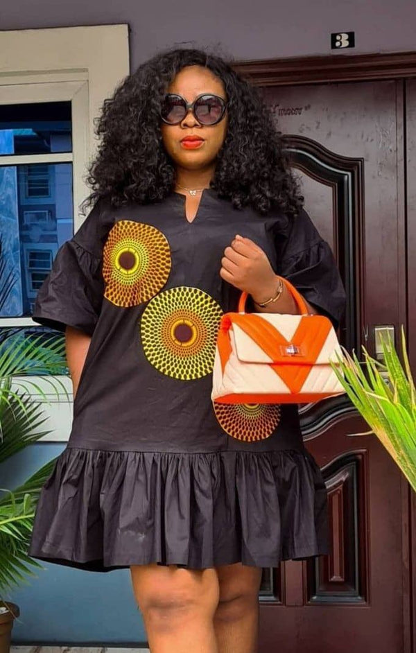 Women Ankara Short Dress
