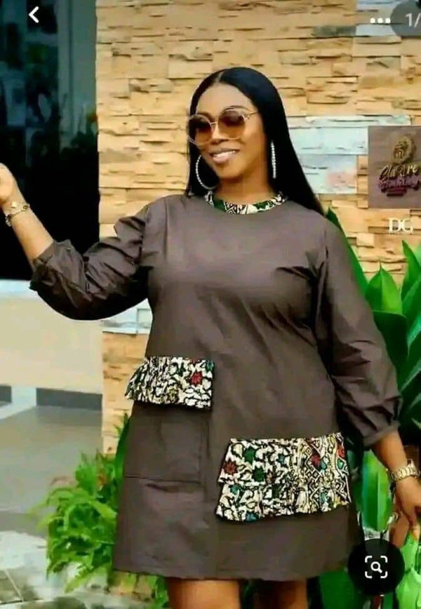 Women Ankara Short Dress