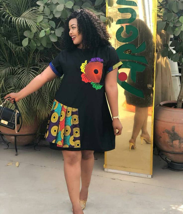 Women Ankara Short Dress