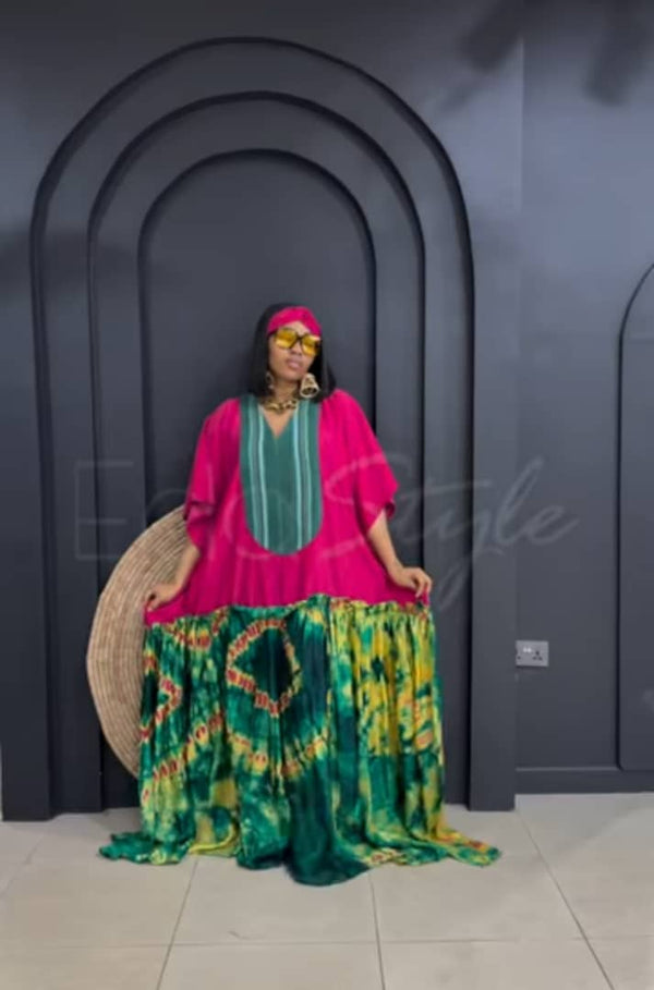 Women Adire party Dress