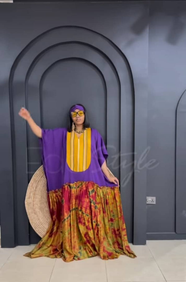 Women Adire party Dress