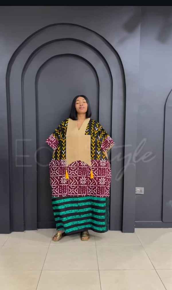 Women Adire party Dress