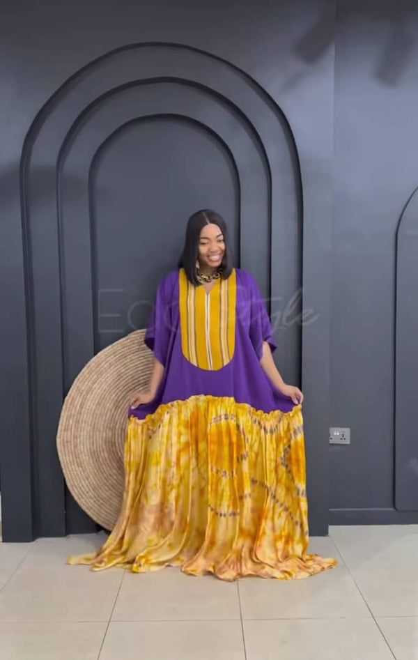 Women Adire party Dress
