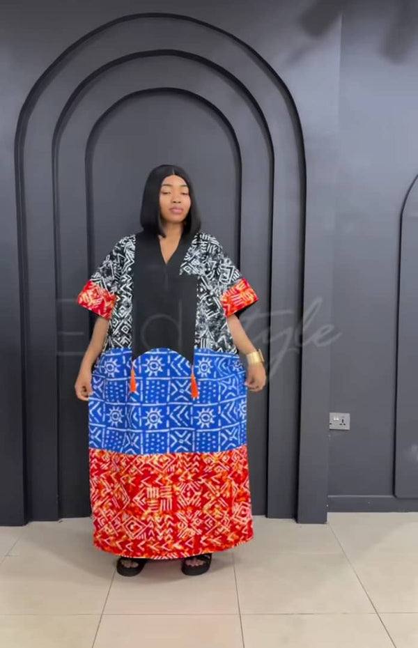 Women Adire party Dress