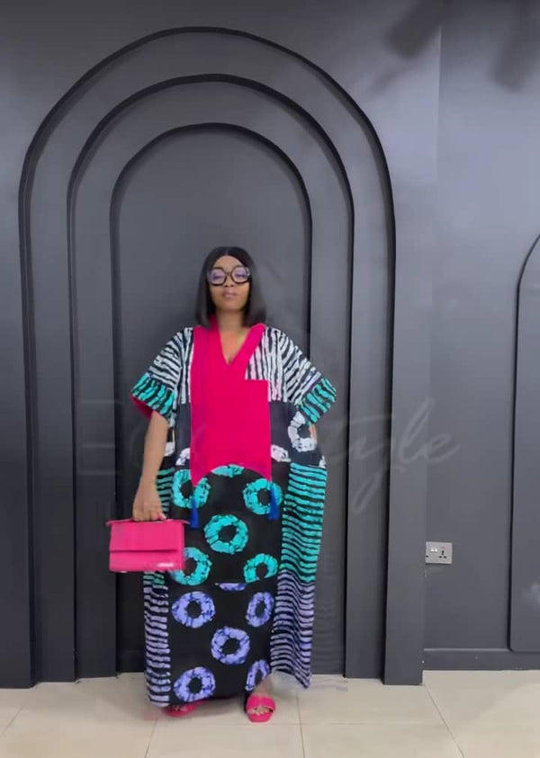 Women Adire party Dress