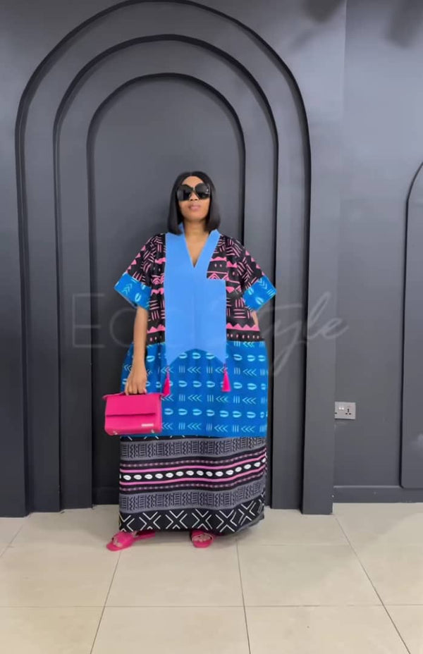 Women Adire party Dress