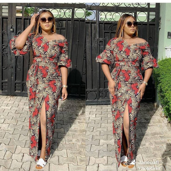 Women Ankara party Dress