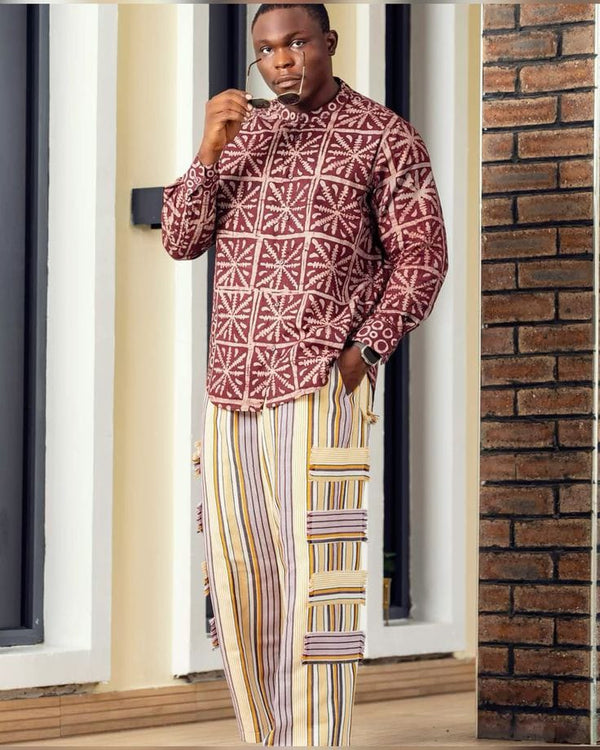 Men's Aso Oke Pant
