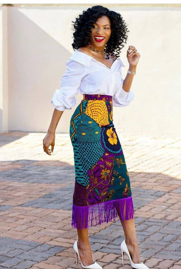 Women Ankara Skirt