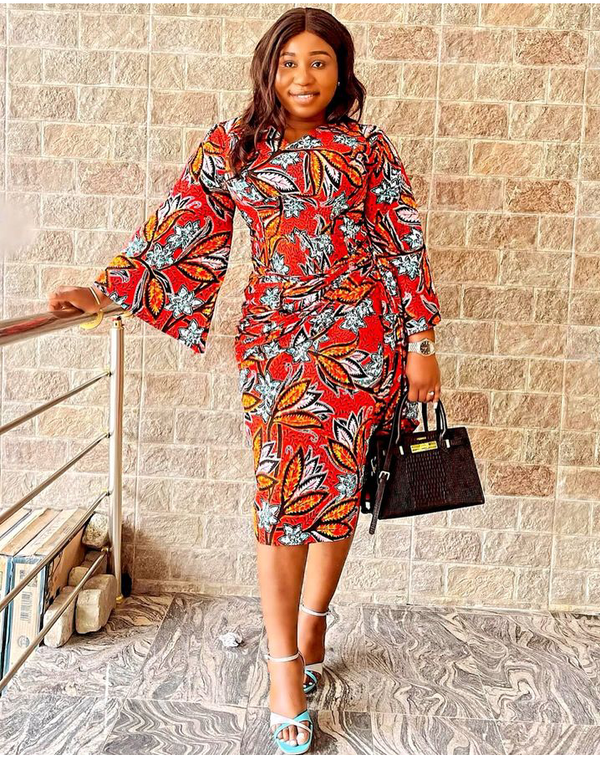 Women Ankara Short Dress