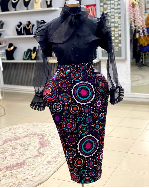 Women Ankara Skirt