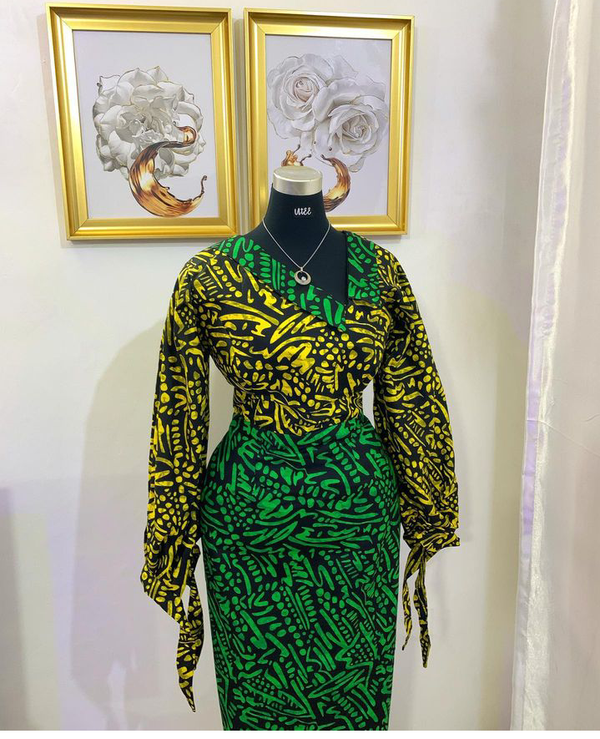 Africa Print Ankara dress