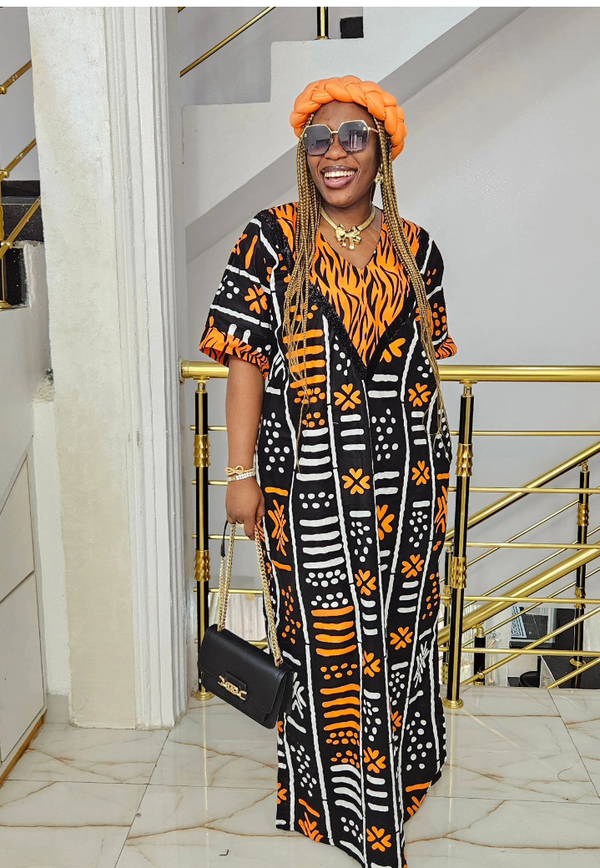 Women Ankara party Dress