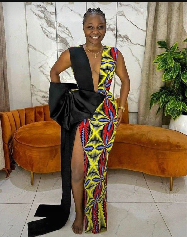 African print party Dress