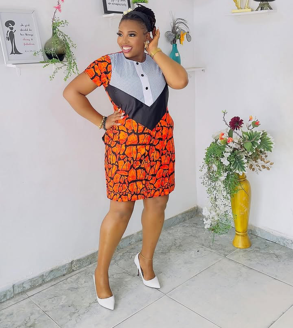 Women Ankara Short Dress