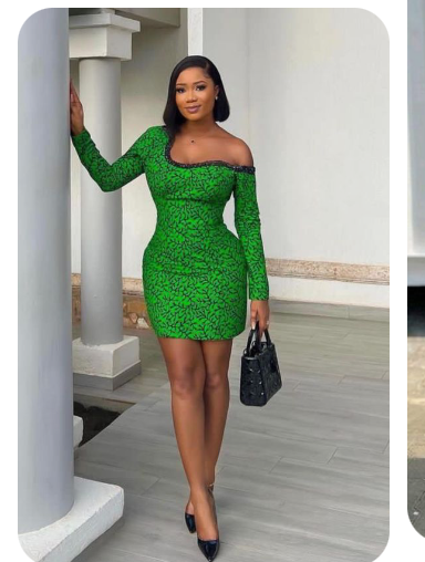 Women Ankara Short Dress