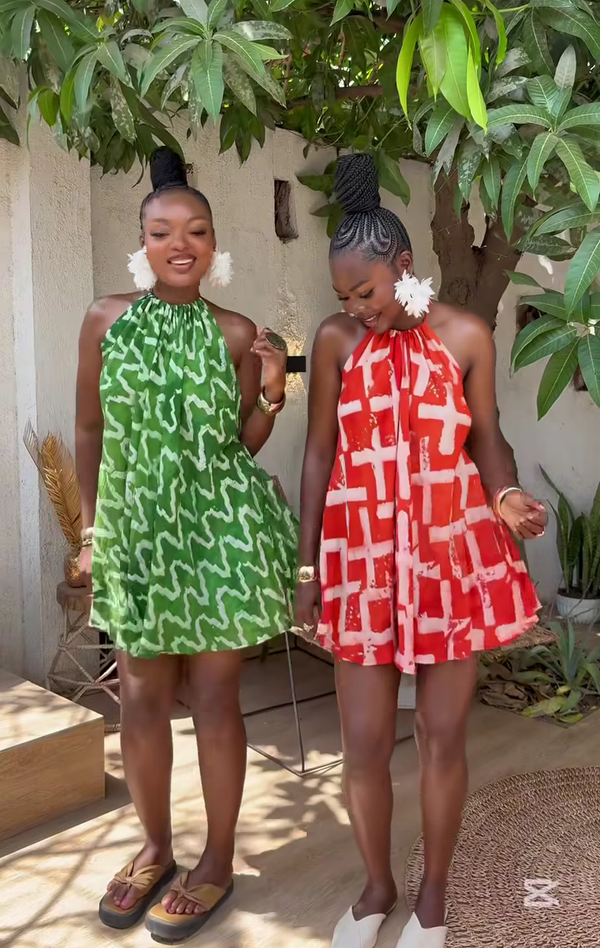 Women Ankara Short Dress