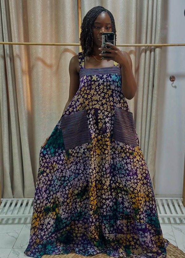 Women Adire party Dress