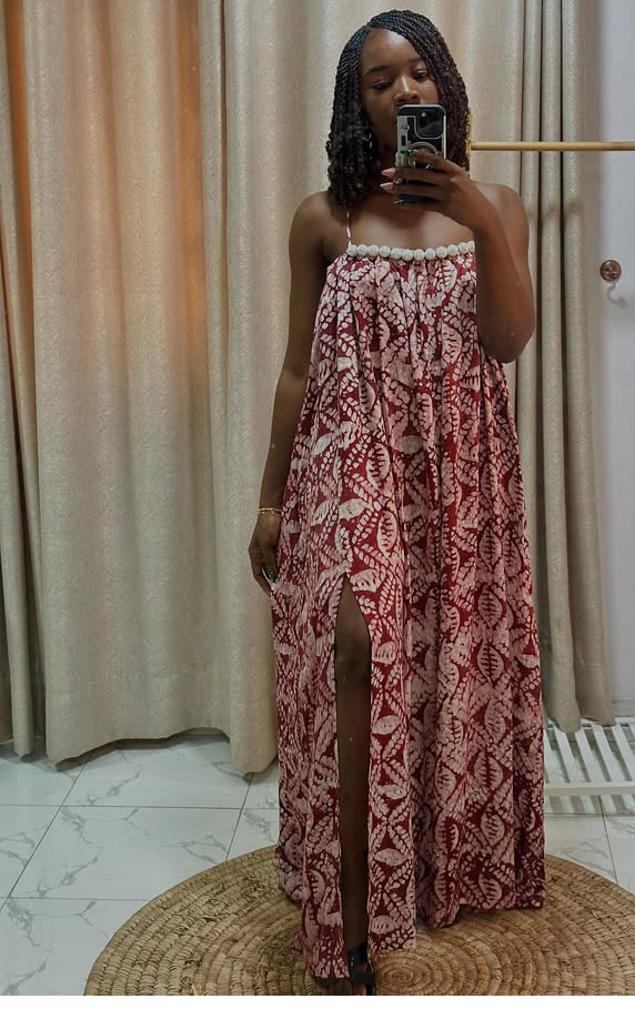 Women Adire party Dress