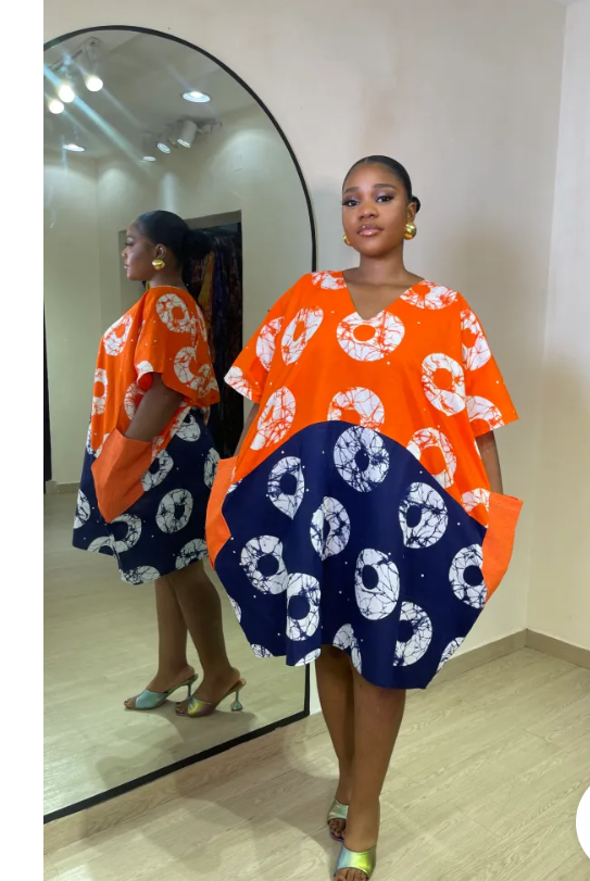 Women Ankara Short Dress