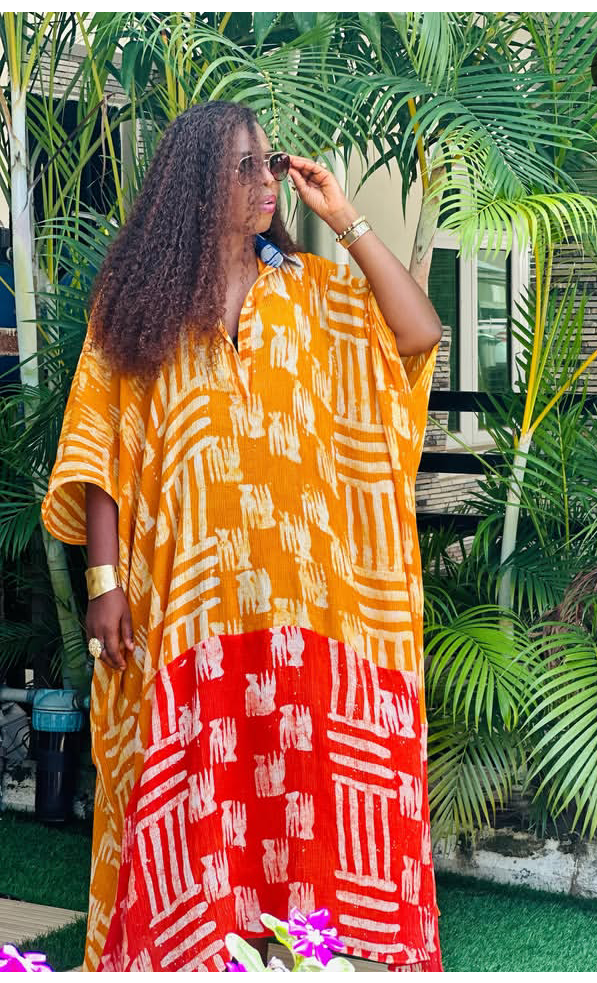 Women Adire party Dress