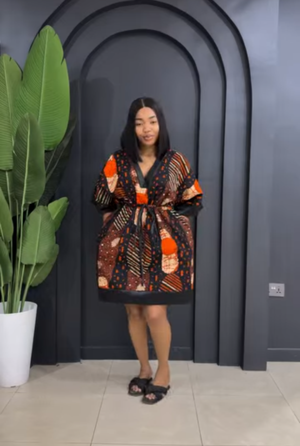 Women Ankara Short Dress