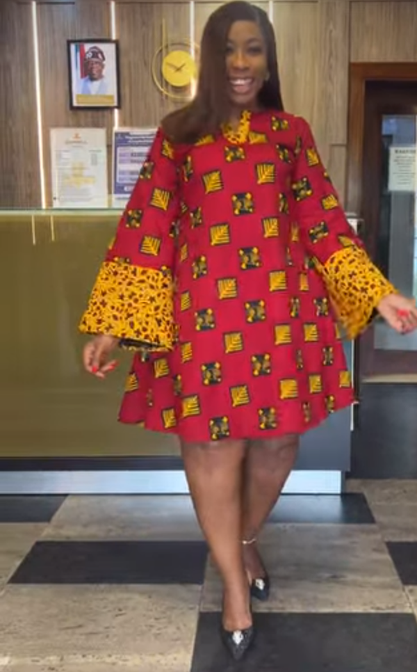 Women Ankara Short Dress